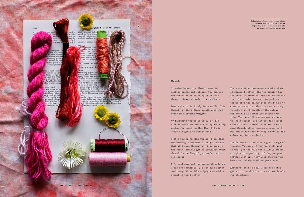 The Untamed Thread: Slow stitch to soothe the soul and ignite creativity
