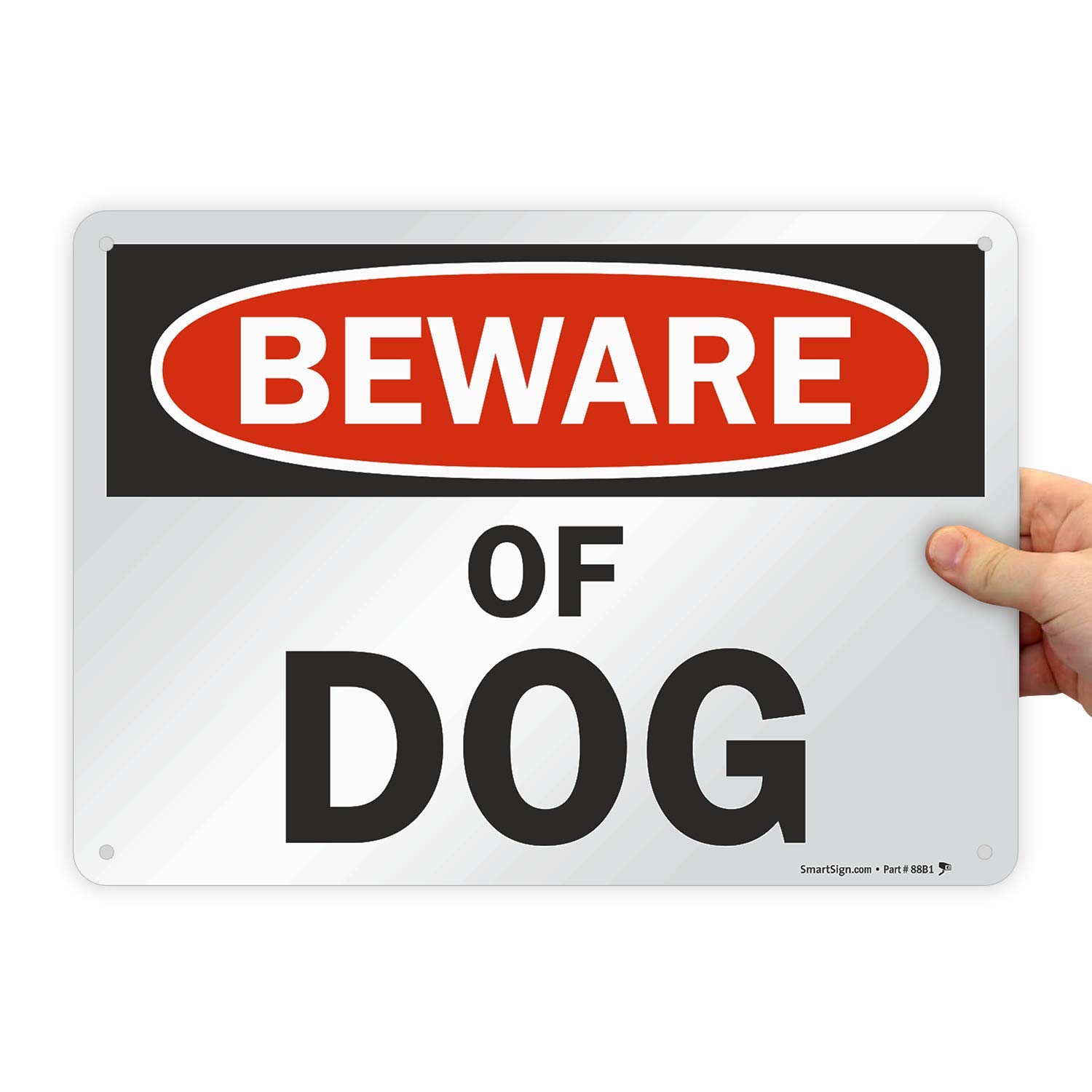 DOG SIGNAL 1〜14 SmartSign - S-7404-AL-14 Beware of Dog Sign by | 10