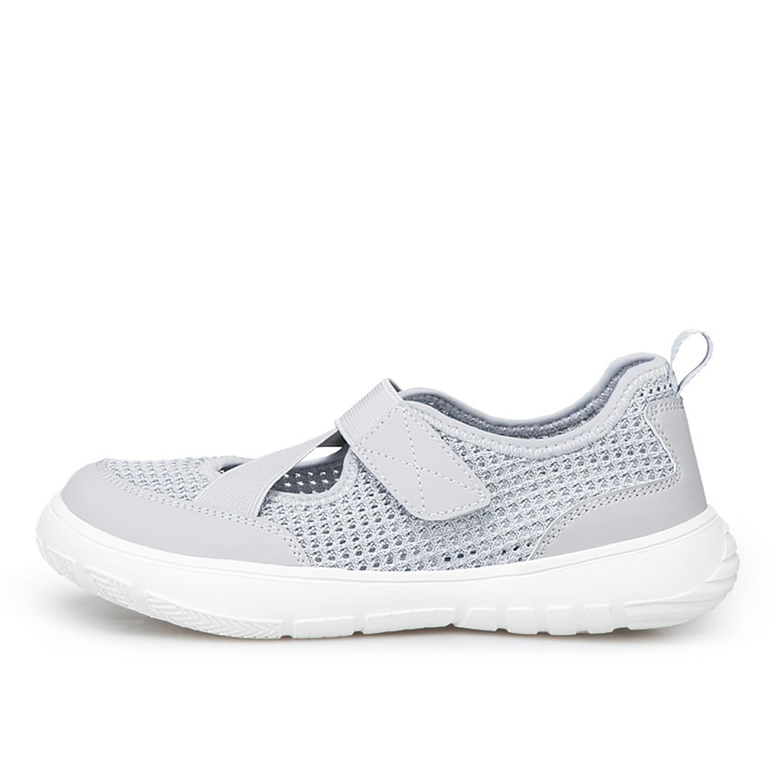 Damskie buty dla cukrzyków, ortopedyczne, zdrowotne, antypoślizgowe, na lato, oddychające, lekkie, plecione, miękka podeszwa, obcas klinowy