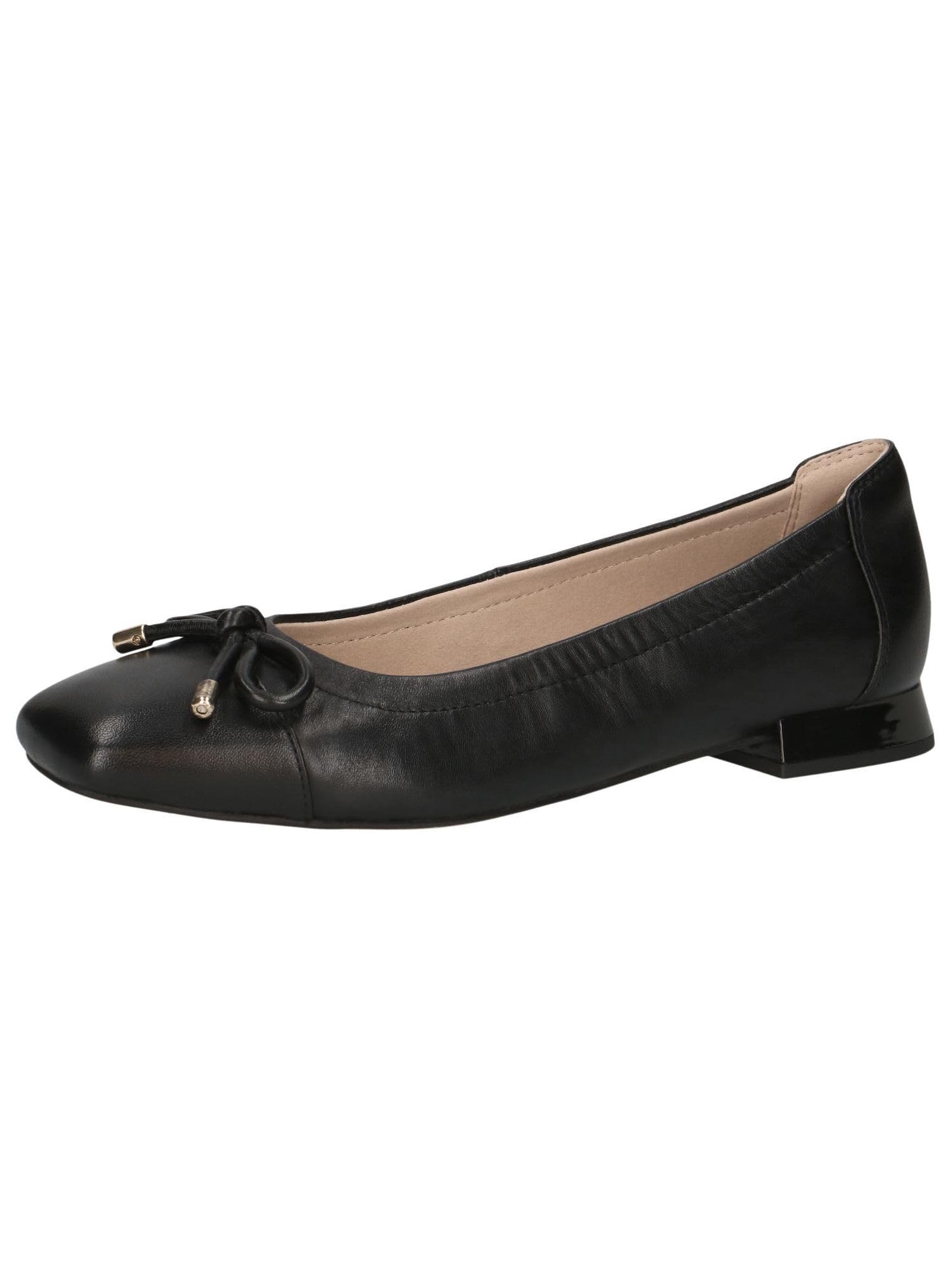 Caprice Damen Ballerinas mit Schleife Elegant