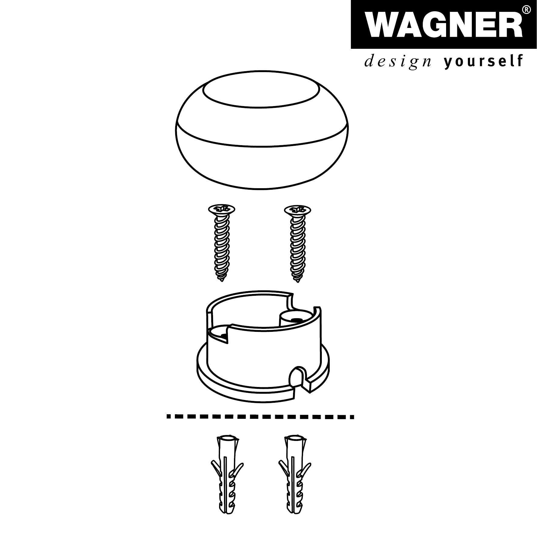 WAGNER Doorstop ROUND, diameter 30 x 17 mm - Image 4