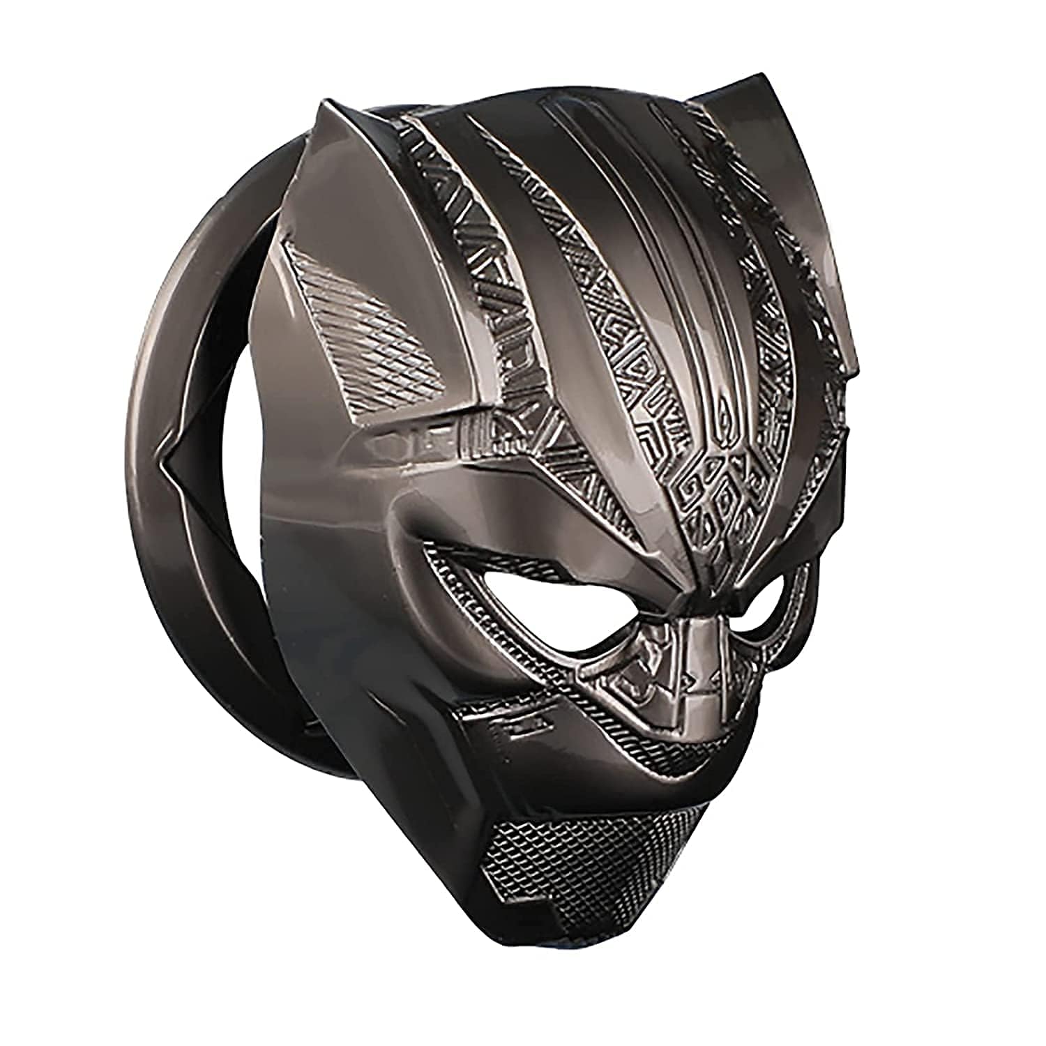 DCZ® Trending New Premium Metal Superhero 3D Design Car Push to Start Ignition Button Cover Interior for All Universal Car Start Button Decoration Ring (Black)