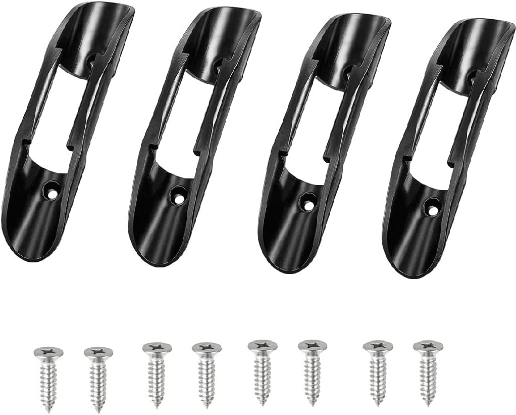 spmimi 4 Pack Universal Kayak Canoe Paddle Holder Clips