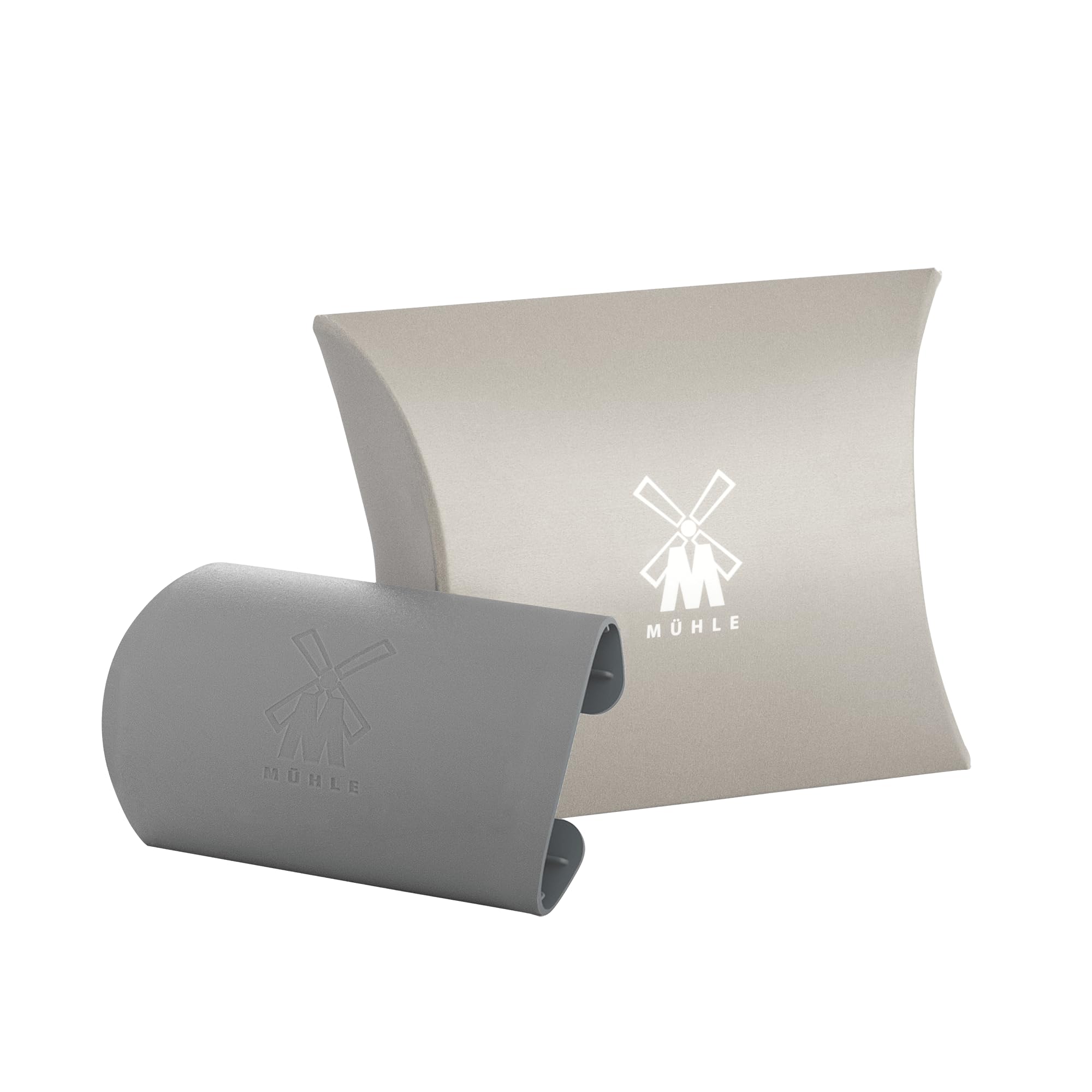 MÜHLE Body Geschenkset 14 tlg. - unisex Sicherheitsrasierer mit blauer Kordel, 10 Klingen, Körperseife, Tuch - vegan, nachhaltig