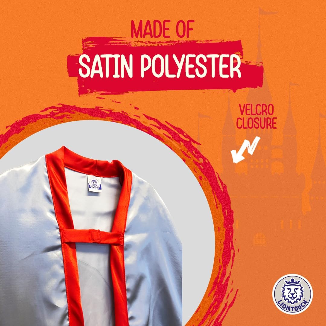 Liontouch - Amber Dragon Knight Cape | 3-8 Years - One Size Fits All | Medieval Pretend Play Toy Cloak for Boys Ready for Adventure | Roleplay, Dress Up, Fancy Dresses & Royal Costumes for Kids - Image 3