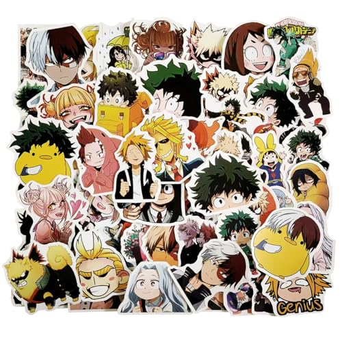 100枚僕のヒーローアカデミア ステッカー かわいい漫画ィーシールパック アニメキャラクターシール 萌えグッズシール 防水デカール 車 水筒 旅行箱 ノート パソコン ギター ヘルメット バイク 装飾 日記 文房具 誕生日 プレゼント (A-4) 100枚僕のヒーローアカデミア ステッカー かわいい漫画ィーシールパック アニメキャラクターシール 萌えグッズシール 防水デカール 車 水筒 旅行箱 ノート パソコン ギター ヘルメット バイク 装飾 日記 文房具 誕生日 プレゼント (A-4)