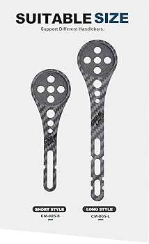 レインボー限定版一体型ハンドル用チタン3Dプリントコンピューターマウント ボントレガー SLR VR-CF チタン 3D プリント コンピューター