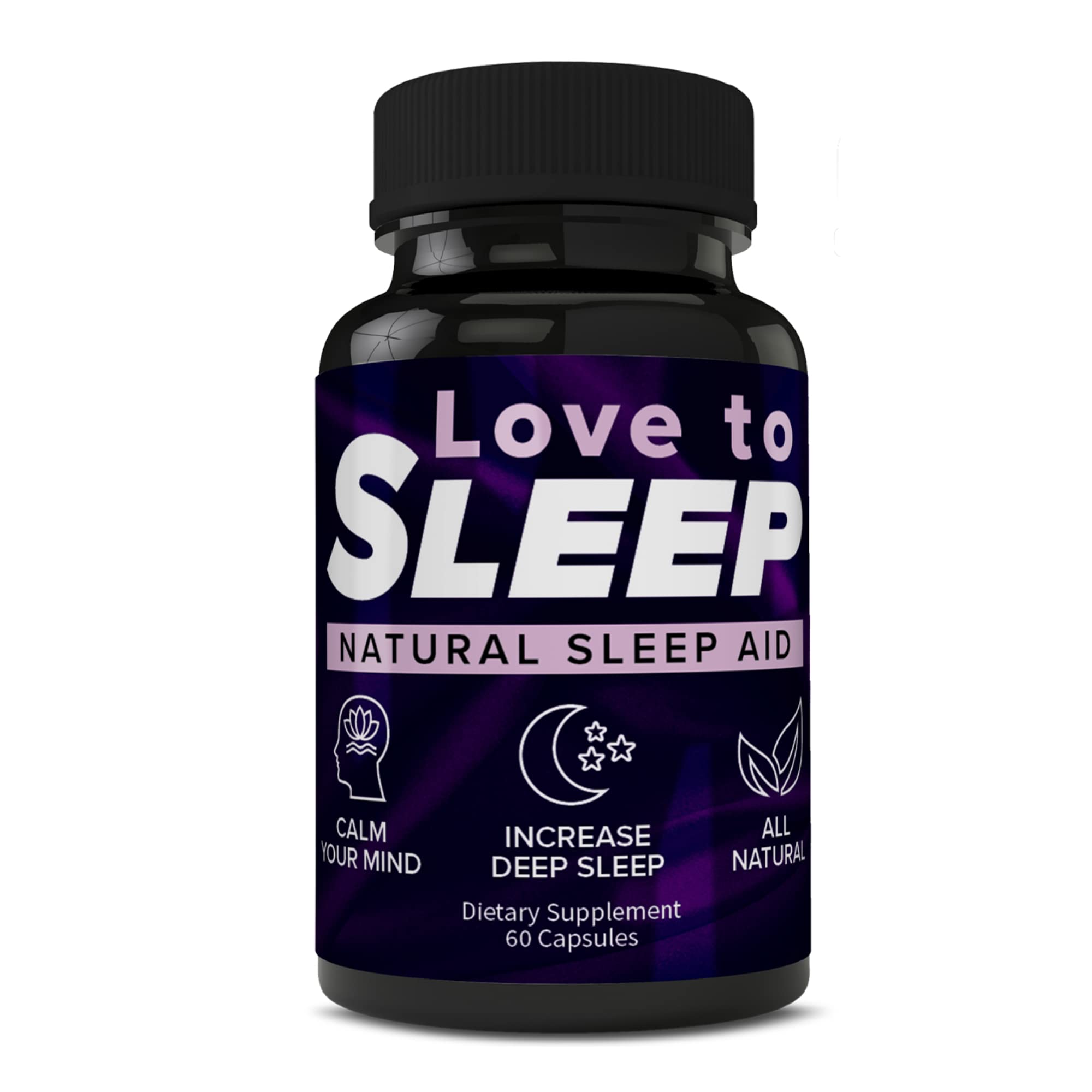 Andro400 Love to Sleep Natural Sleep Aid, 60 Count
