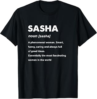 Sasha Name T-Shirt