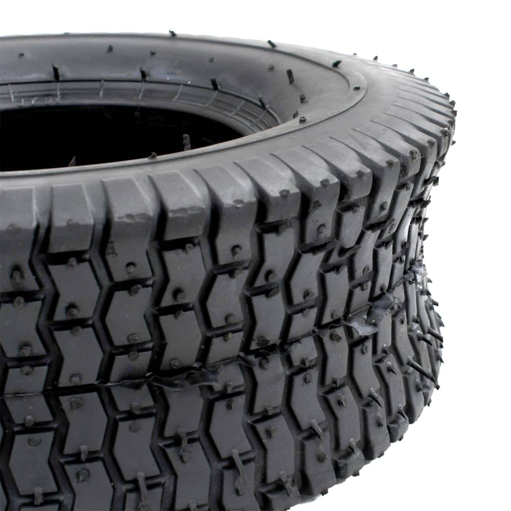 Mangloder Schubkarrenreifen 13 x 5.00-6 4PR Gummi pannensicher, 30 cm Außendurchmesser, 140 kg Tragkraft für Schubkarre, Sackkarre, Garten, Bau, Hof, Landwirtschaft, Outdoor Transport