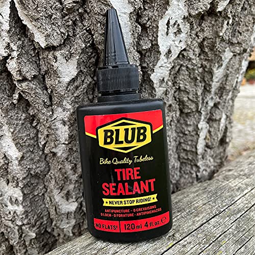 BLUB Tubeless Sealant 120ml, tubeless tyre sealant for MTB & Road, Instant puncture repair - Image 4