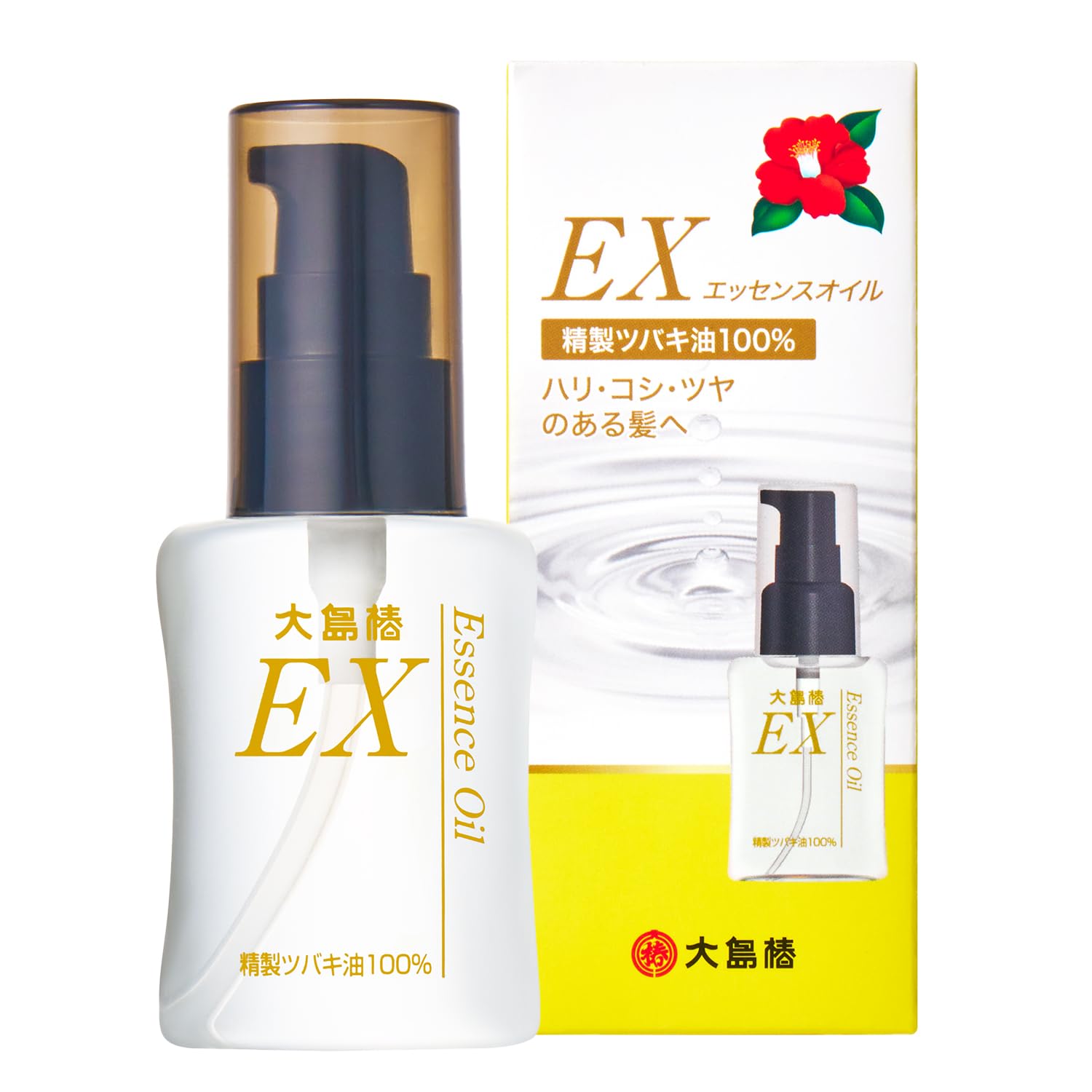 Amazon | 大島椿 EXエッセンスオイル 椿油 ヘアオイル マルチオイル 髪