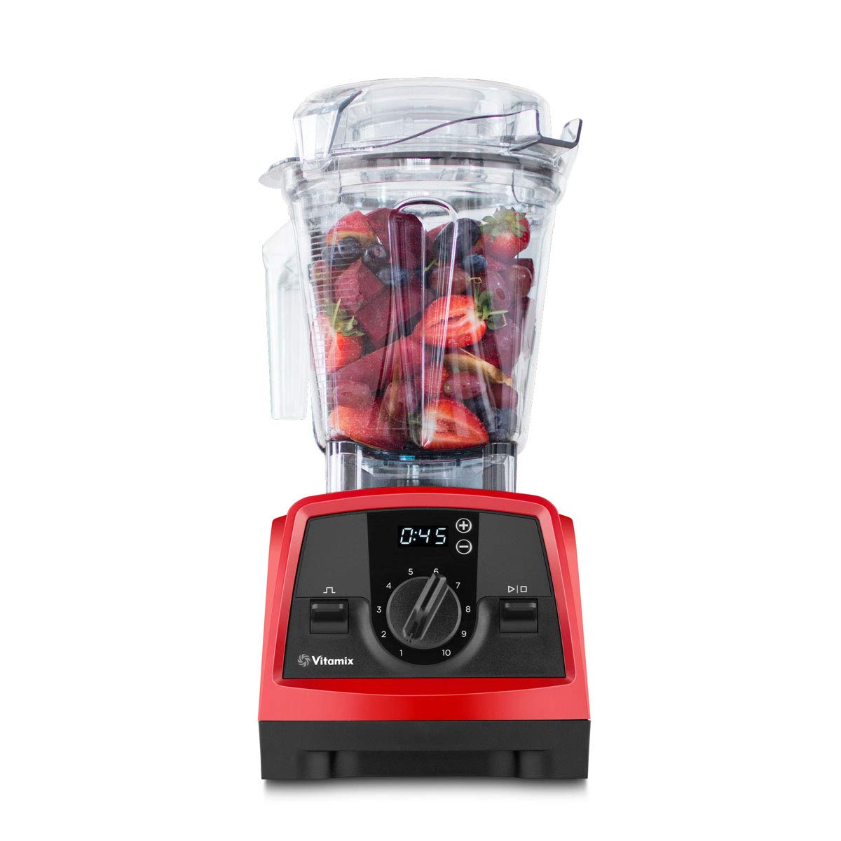 Amazon | 【公式】Vitamix V1200i ミキサー レッド 10年保証 2L 