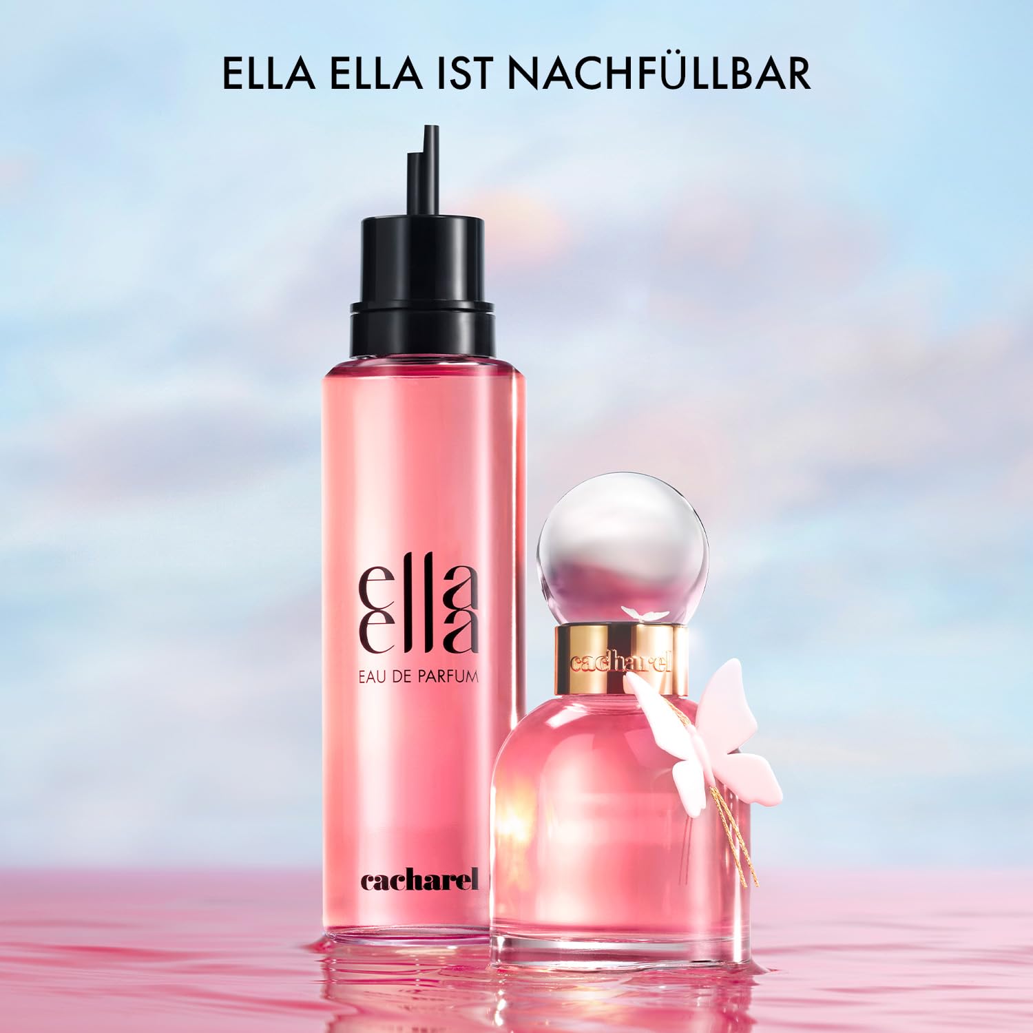 Cacharel Ella Ella Eau de Parfum für Damen, blumig-gourmandiger Duft, intensives und verführerisches Parfüm für Frauen