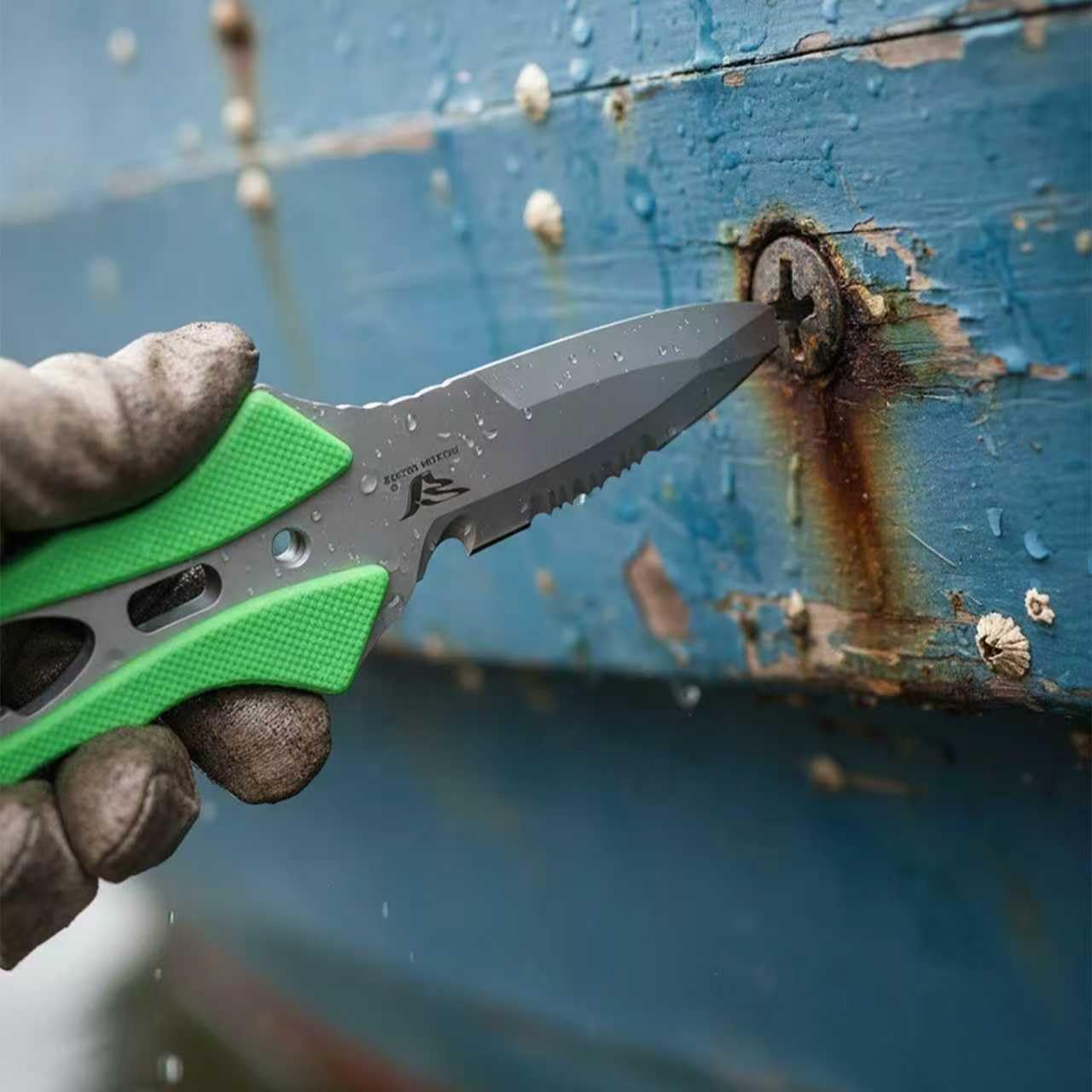 Tauchermesser Edelstahl für Tauchbegeisterte perfekt für Unterwasserabenteuer, Erwachsene