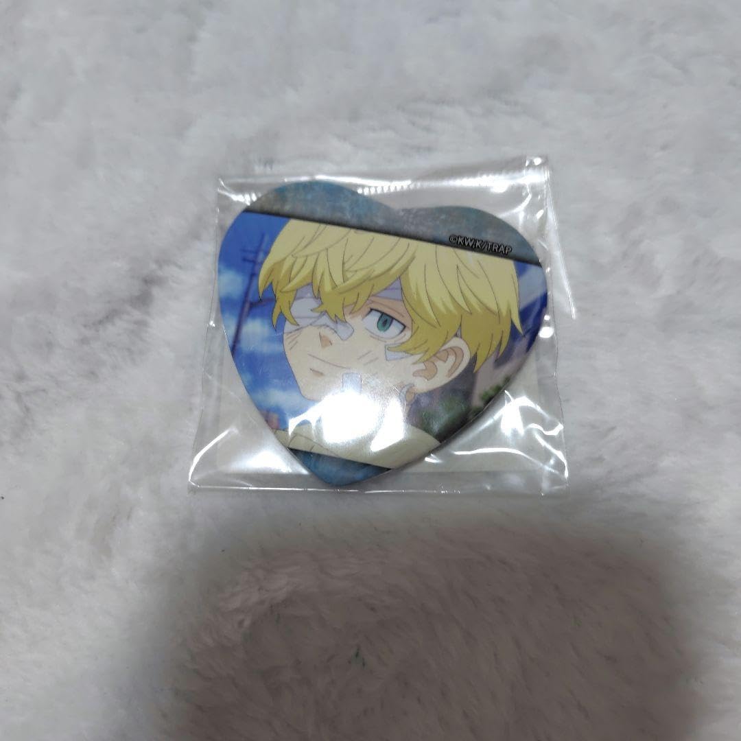 千冬ハート缶 東京リベンジャーズ 東リベ ハート缶バッジ 缶