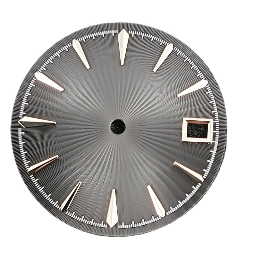 SROUPSUTKK 29mm Watch Dial NH35 Calendar with Accessories for NH36 Movement