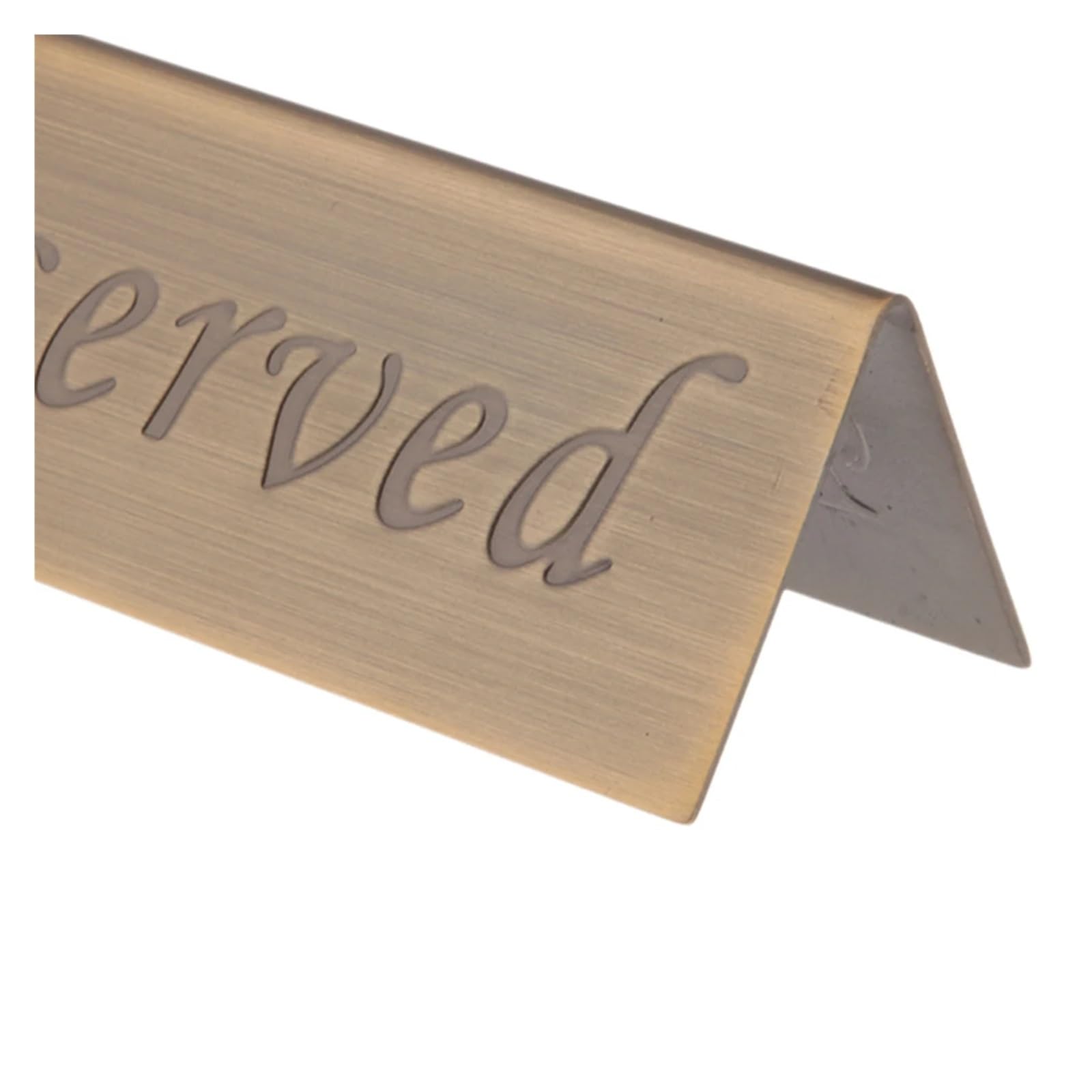 Letrero rústico de mesa reservada (paquete de 1, 2 o 4) for reservar asientos en recepciones de bodas, banquetes y fiestas.(4 packs)