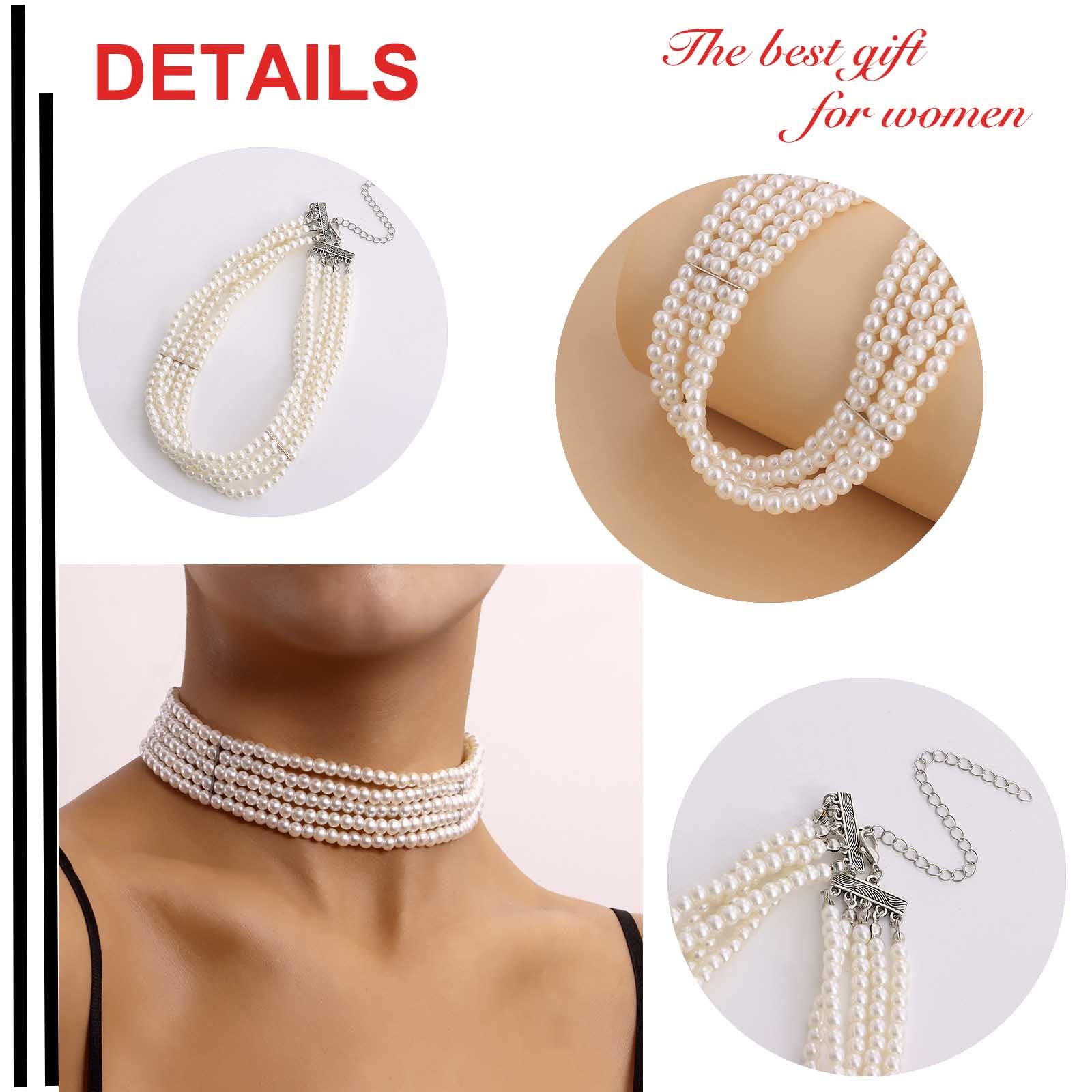 Collana Choker In Pizzo E Bronzo Con Rosa Perlata Per Sposa – Bianco E Rosa Delicato
