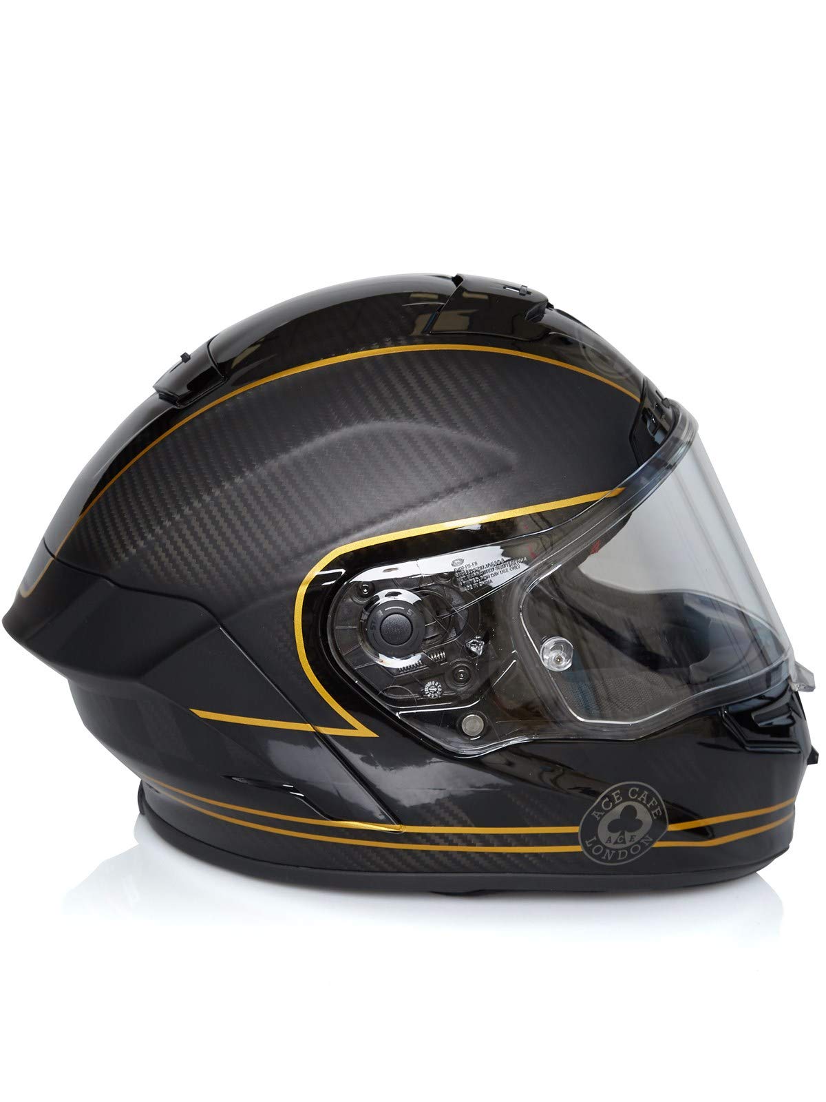 bell cafe helmet amazon Bell Helmet Race Star Ace Cafe Speed Check, Schwarz Matt/Gold, Größe L :  Amazon.nl: Auto & motor