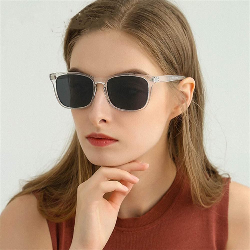 Polarized Sunglasses for Women Men Rectangle Frame Sun Glasses UV400