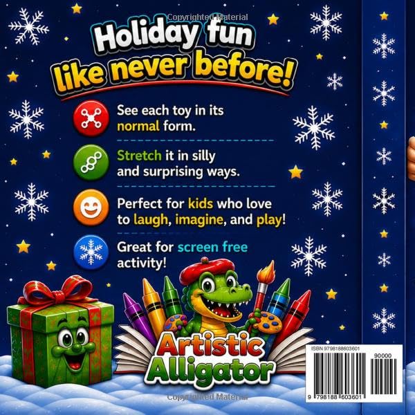 Stretch It! Squish It! Christmas Edition: A Funny Christmas Picture Book for Kids Ages 3–8 image 3