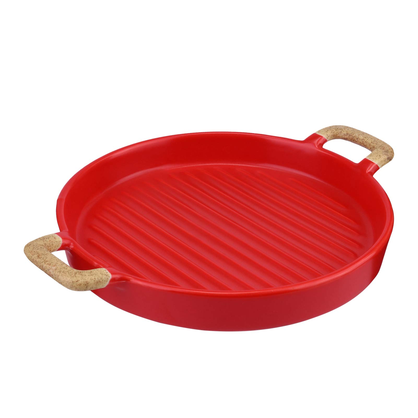 Alipis 1Pc Creative Ceramic Fruit Dish Matte Serving Plate for Party Tableware Decoration Multi Functional Kitchen Plate for Desserts Snacks Appetizers Easy to Clean