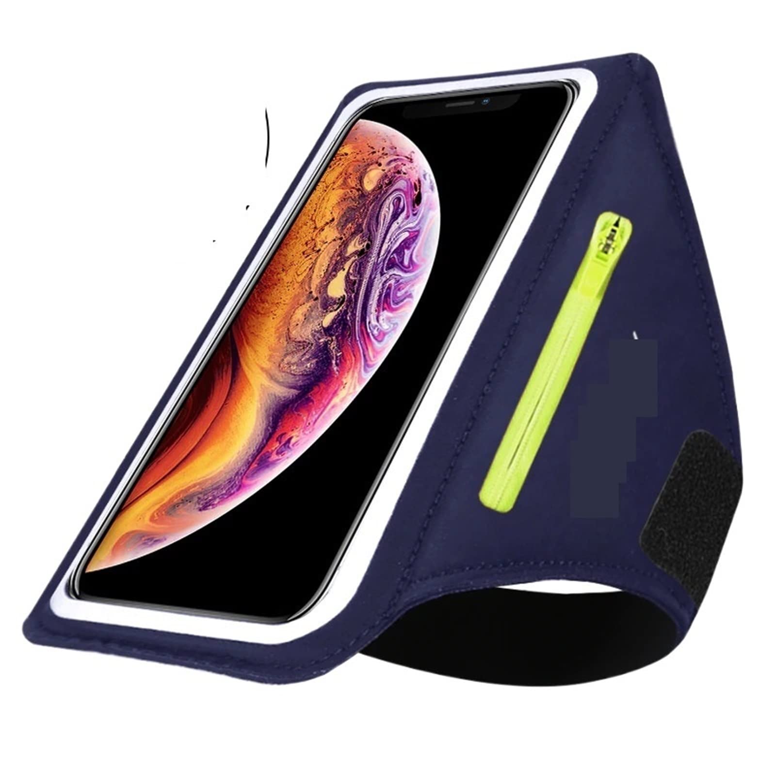 VIZCO Mens Cross Body Bag Running Sports Armbands Case Belt On Hand Phone Arm Band-image-34