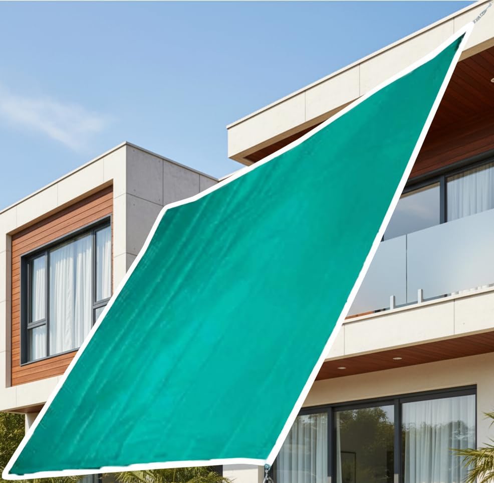 Niwar Stitched Green Shade Net 75% Block Multi Purpose Shade Pack of 1 (10x4 ft)-image-6