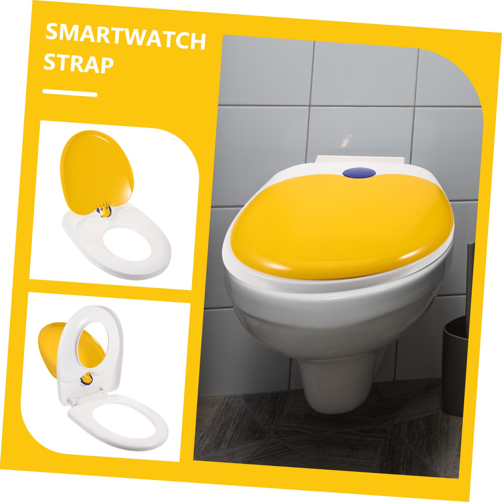 UKCOCO Orinal De Viaje Asiento De Inodoro De Viaje Cubiertas De Asiento De Inodoro Cubierta De Asiento De Inodoro En Forma De u Tapa del Orinal Páginas Espesar Asiento del Baño Niño