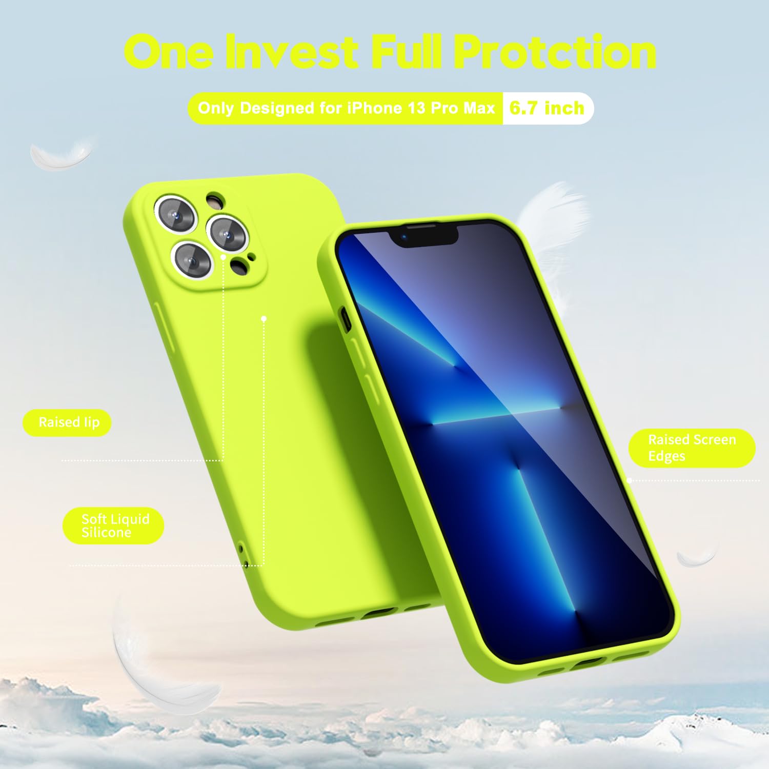 oakxco for iPhone 16 Pro Max Case Liquid Silicone, Soft Rubber Gel Elegant Aesthetic Basic Simple Cover, Cute Thin Slim TPU Matte Solid Color Plain Smooth Case for Women Girl, Light Pink — view 282