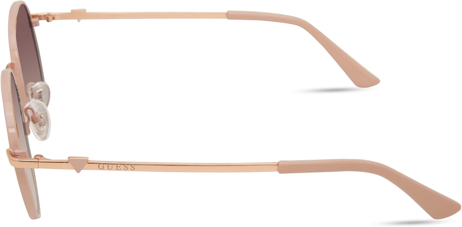 GUESS womens Classic Round Sunglasses Round Sunglasses - Image 3