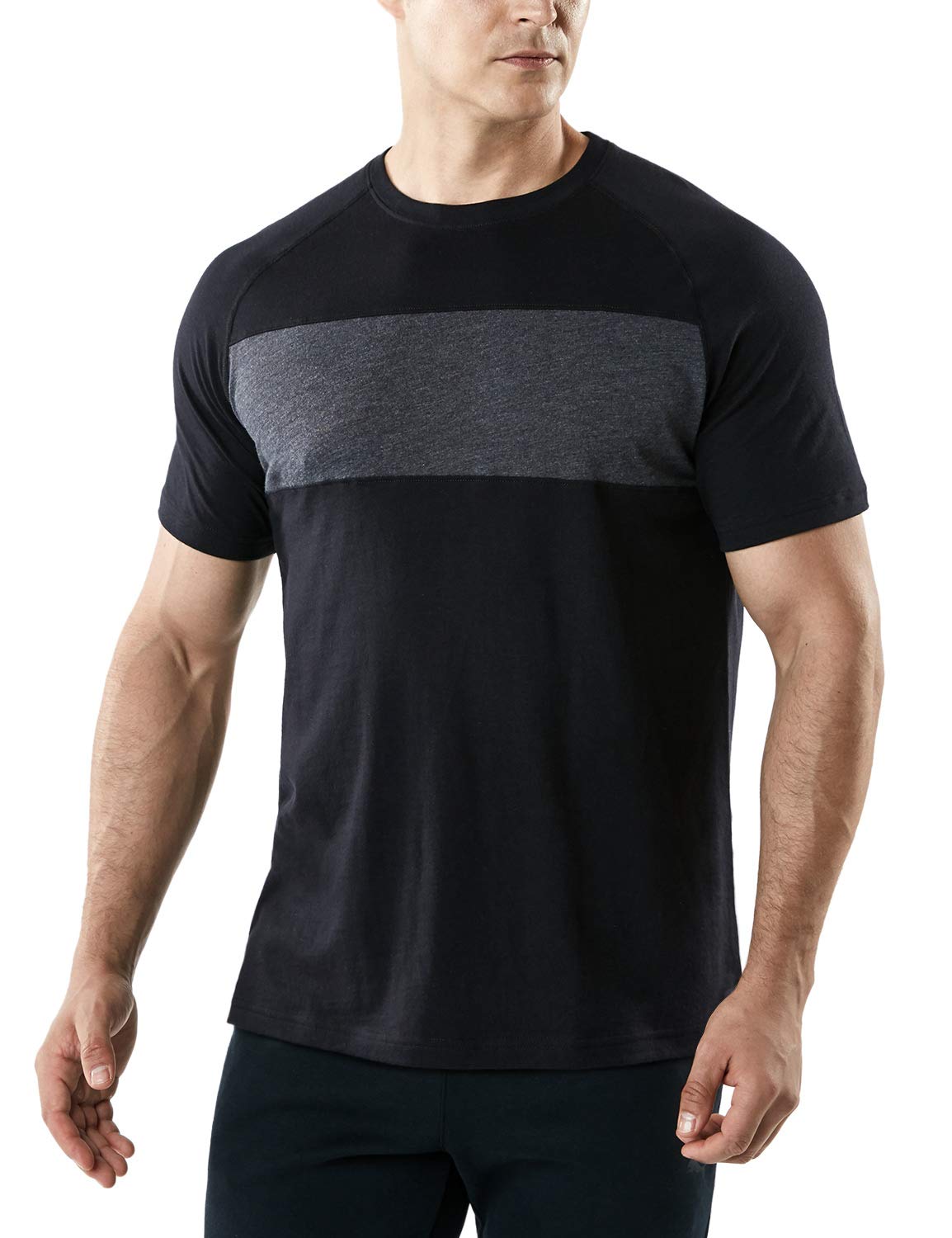 1 or 2 Pack Men's Workout Running Shirts, Quick Dry Cool-Dri Short Sleeve Athletic Shirts, Active Sport Gym T-Shirts