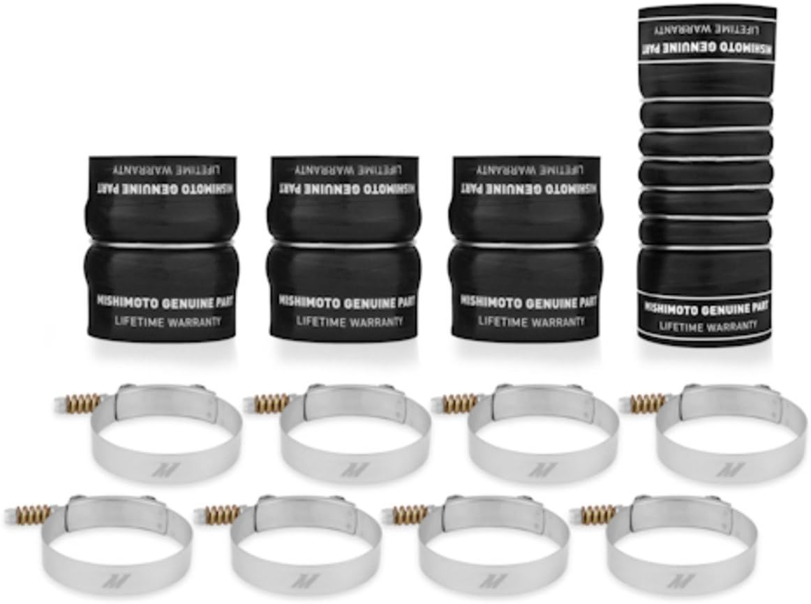 Mishimoto MMBK-RAM-03BK Factory-Fit Boot Kit, Compatible with Dodge Ram Cummins 5.9L, 2003-2007, Black