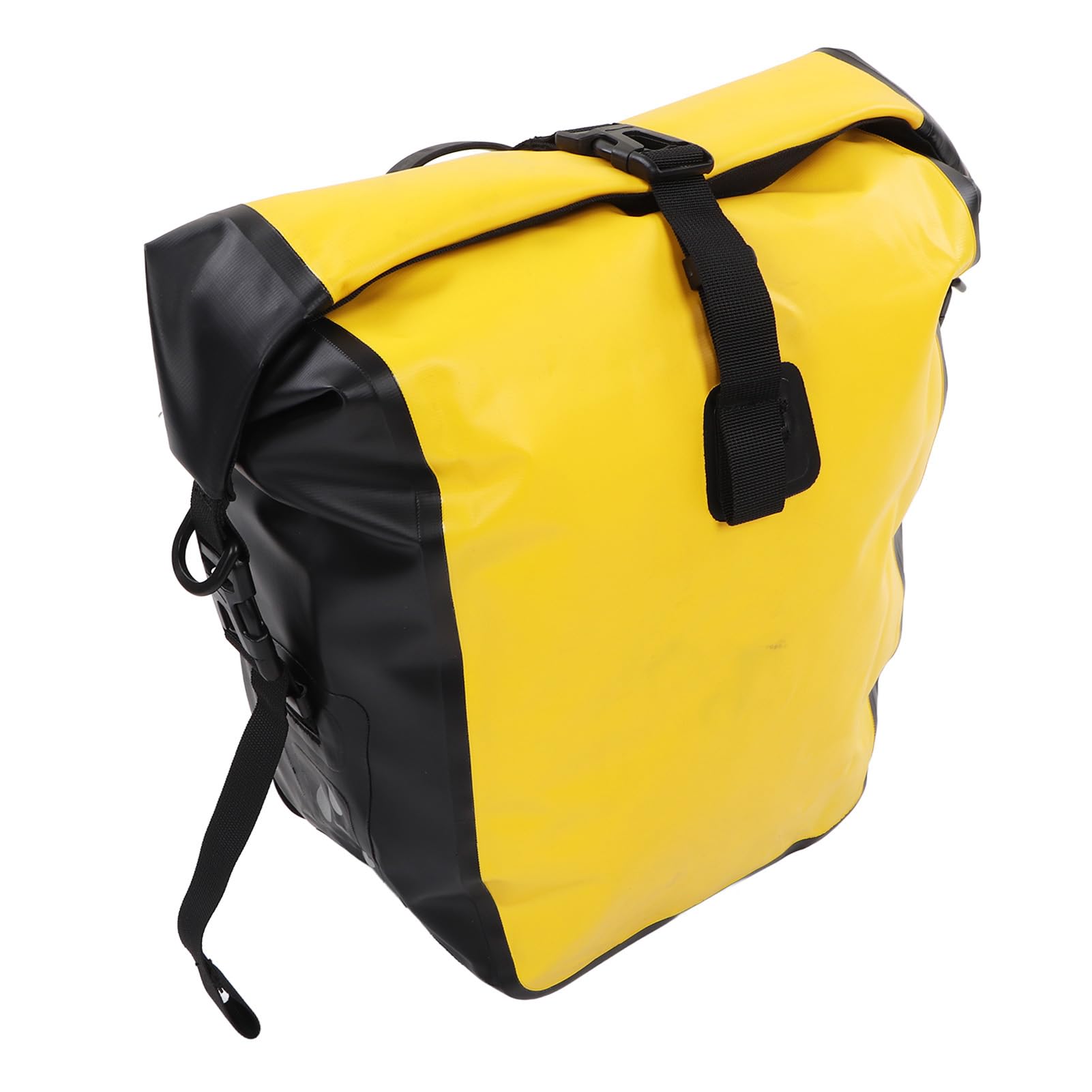 Sakwa Rowerowa Żółta Torba na sakwę rowerową 500D PVC Doskonała trwałość Podczas Jazdy na Długich Dystansach (Pojemność 25L)
