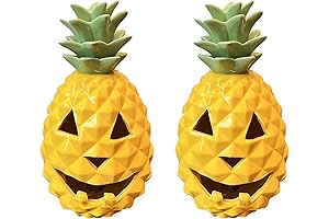 Led Jack O Lantern – Glowing Halloween Pineapple Decoration
