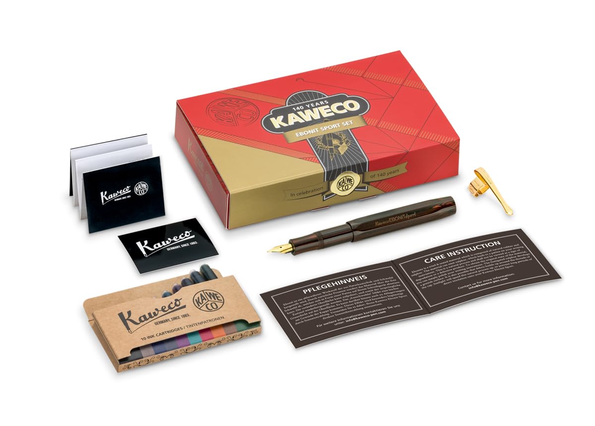Amazon | Kaweco EBONIT SPORT プレミアム万年筆 - ヒストリック