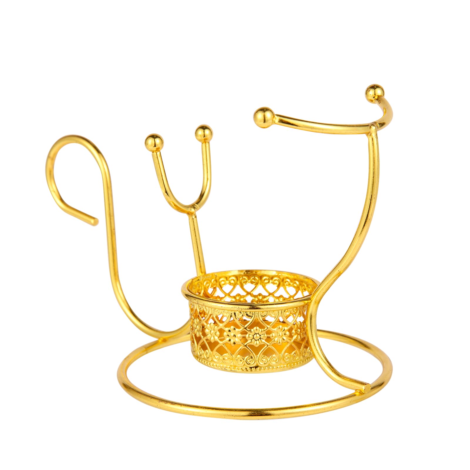 CKB Ltd Brandy & Cognac Snifter Warmer Set Van 2 - Met Theelichtkaarsen En Chrome Houder