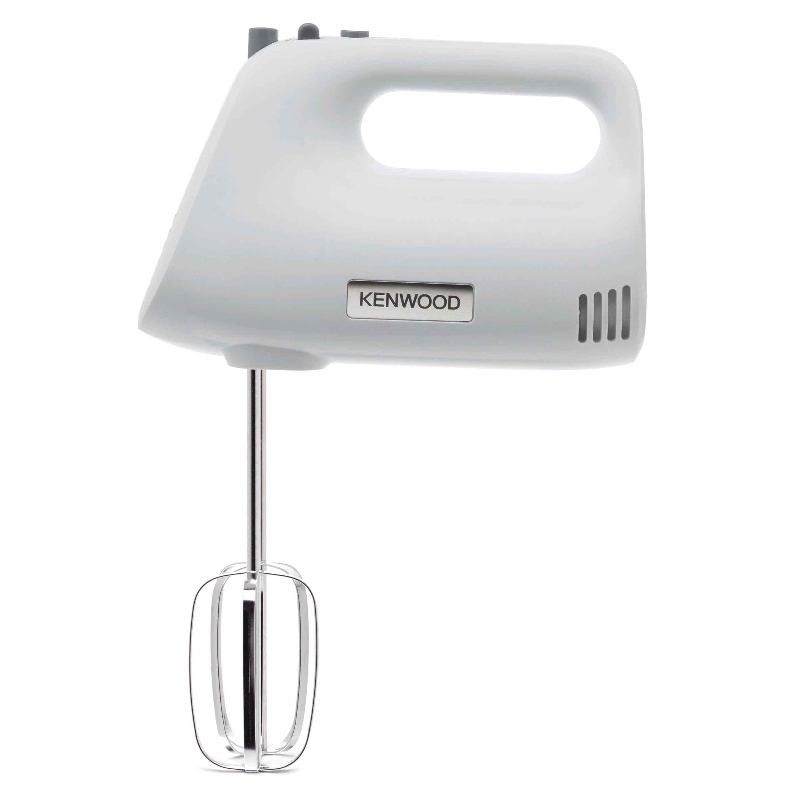 Kenwood Chefette HMP30.A0WH - Batidora de Varillas de 450W, 5 Velocidades + Turbo, Varillas Batidoras y Ganchos para Amasar, Blanco