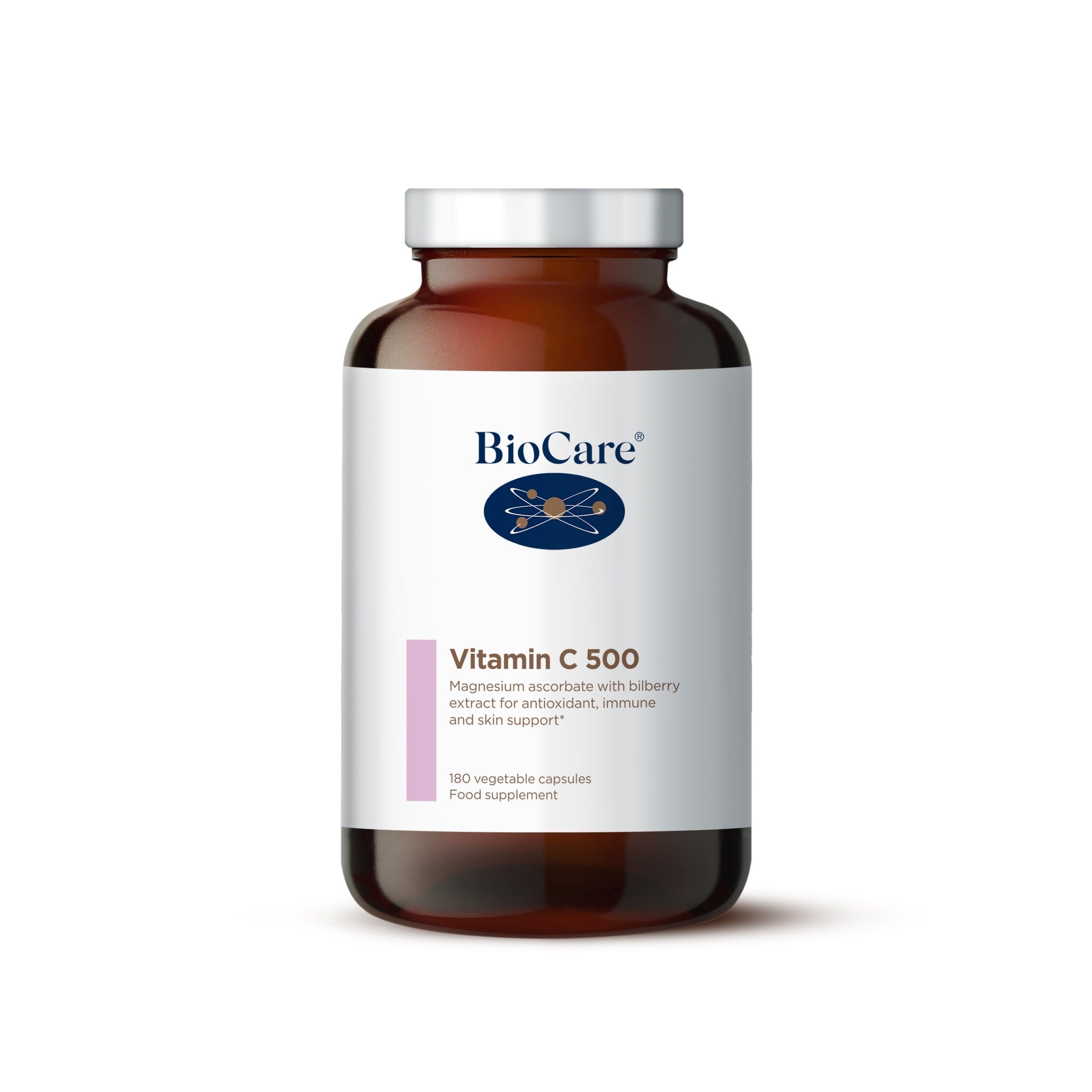 BioCare Vitamin C 500, 180 Capsules