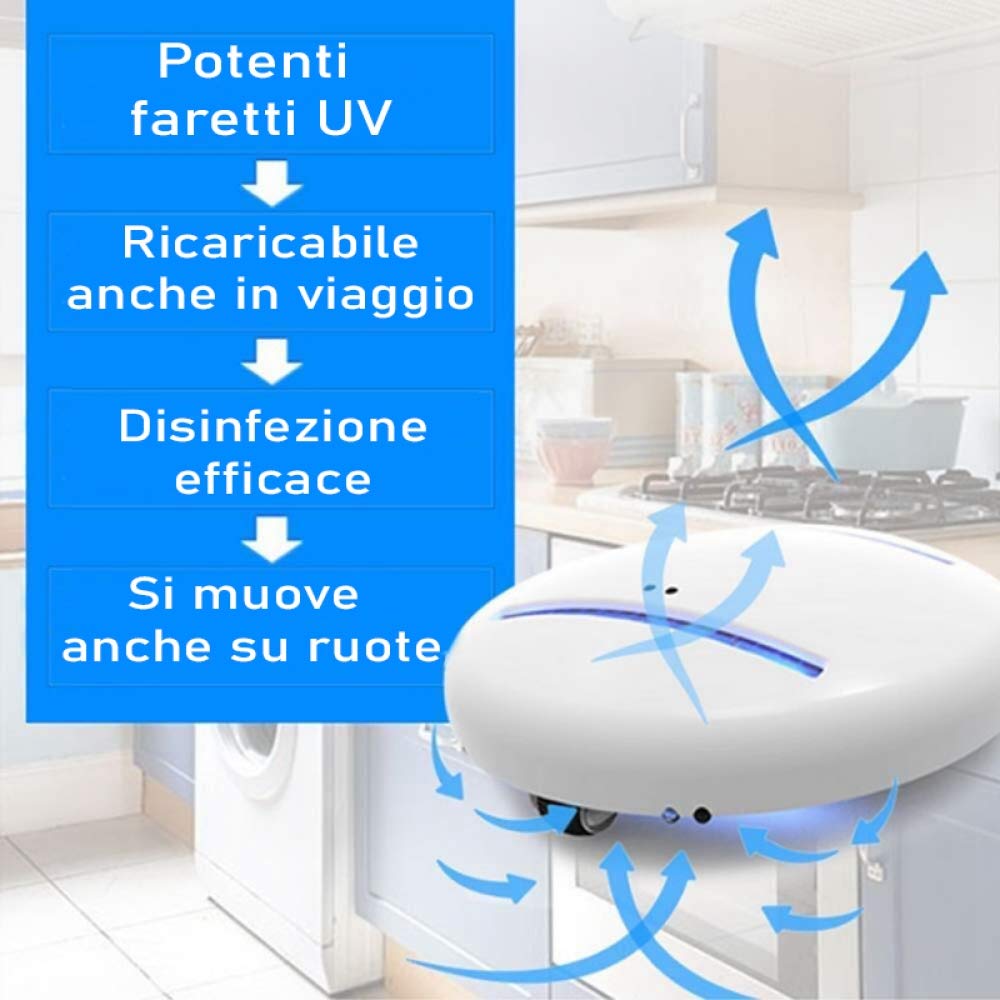 Sterilizzatore a box doppio tubo con aromaterapia