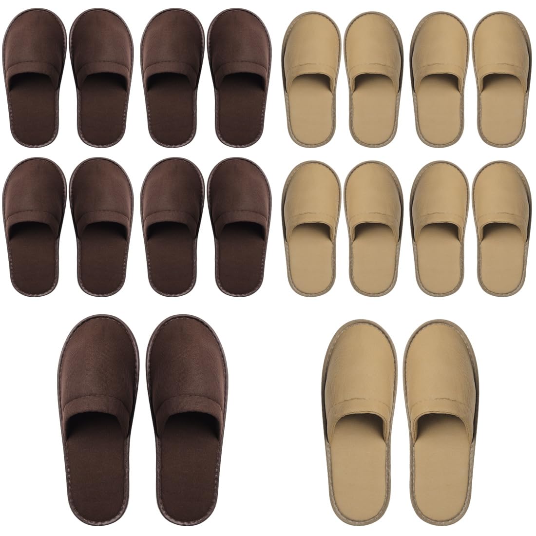 Yeios Disposable Slippers for Guests, Adults, Hotels, Spas and Travel