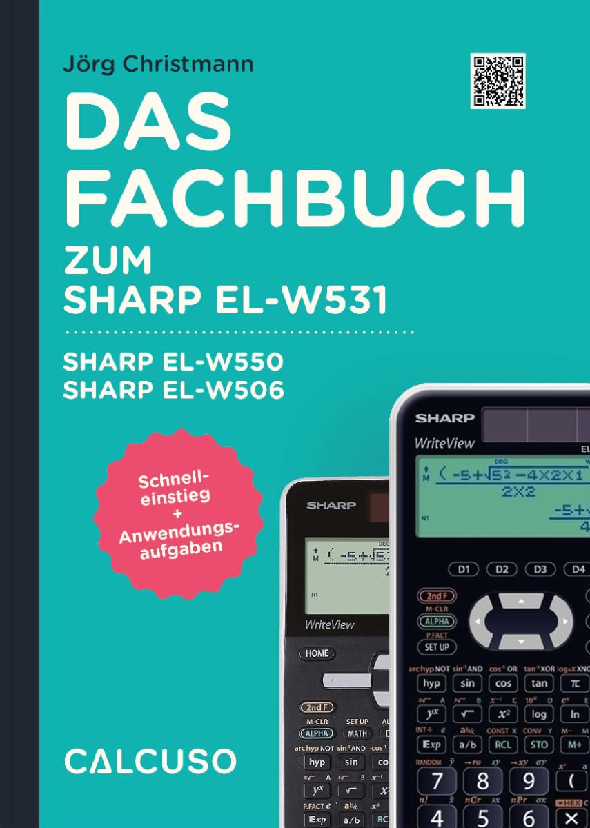 CALCUSO Book Compatible with Sharp EL W531TG