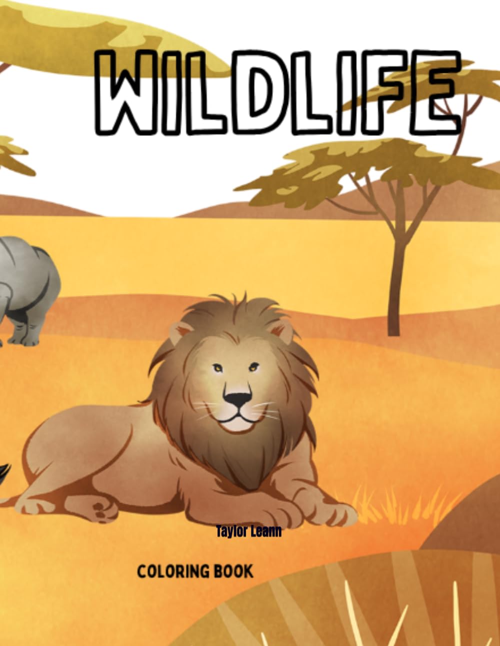 Wildlife Coloring Book