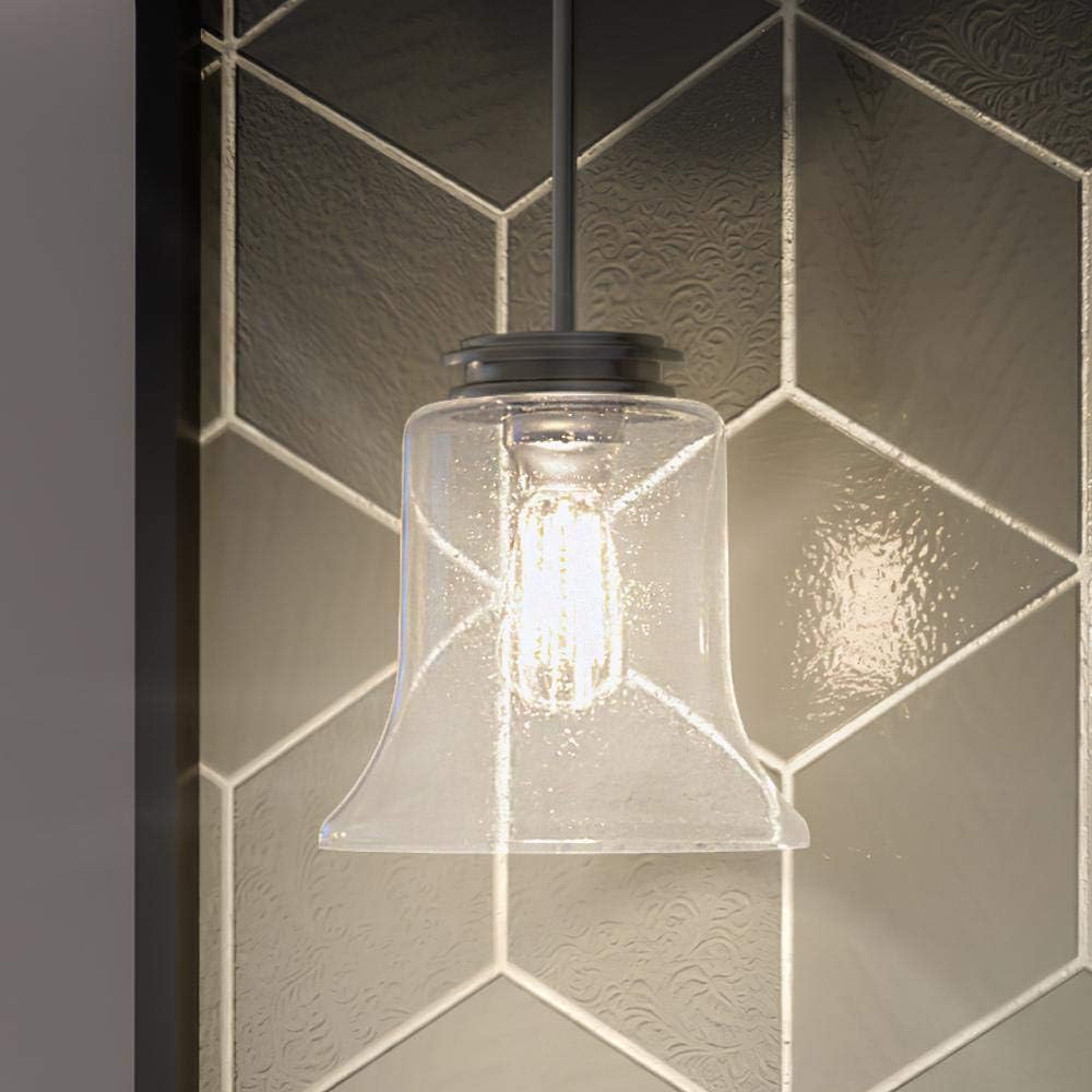 Urban Ambiance Luxury French Country Pendant Light, Large Size: 17.125" H x 12.875" W, with English Country Style Elements, Brushed Nickel Finish, UHP3820, Missoula Collection
