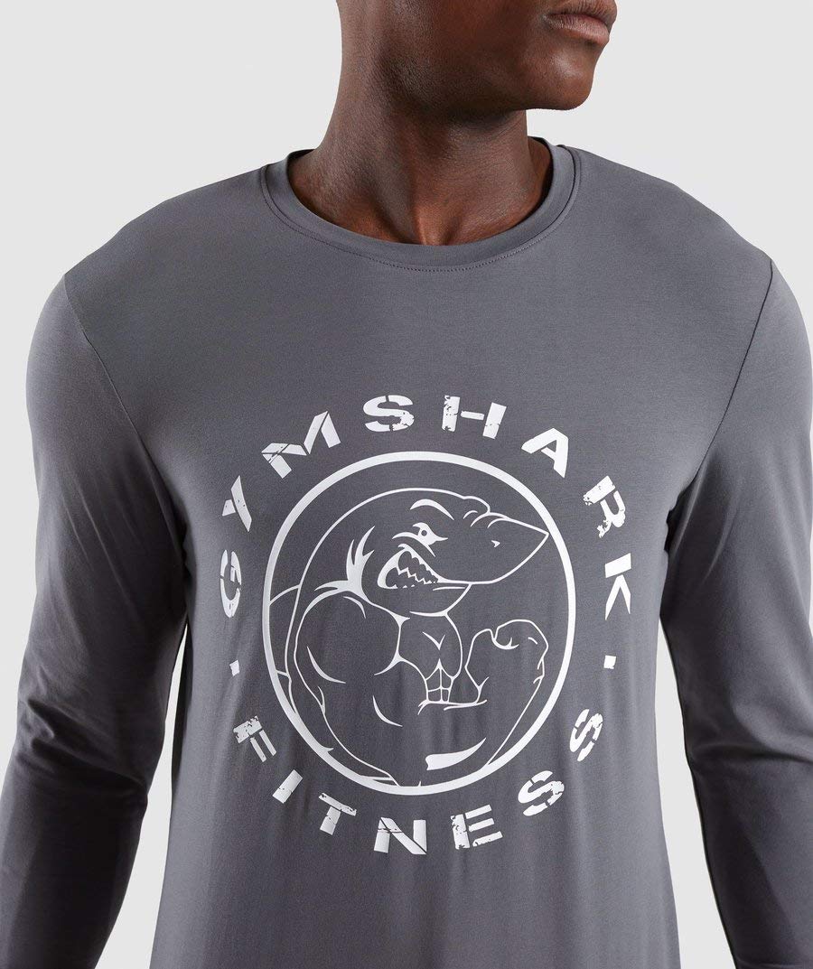 Amazon.co.jp: GymShark ジムシャーク レガシー ロングスリーブTシャツ
