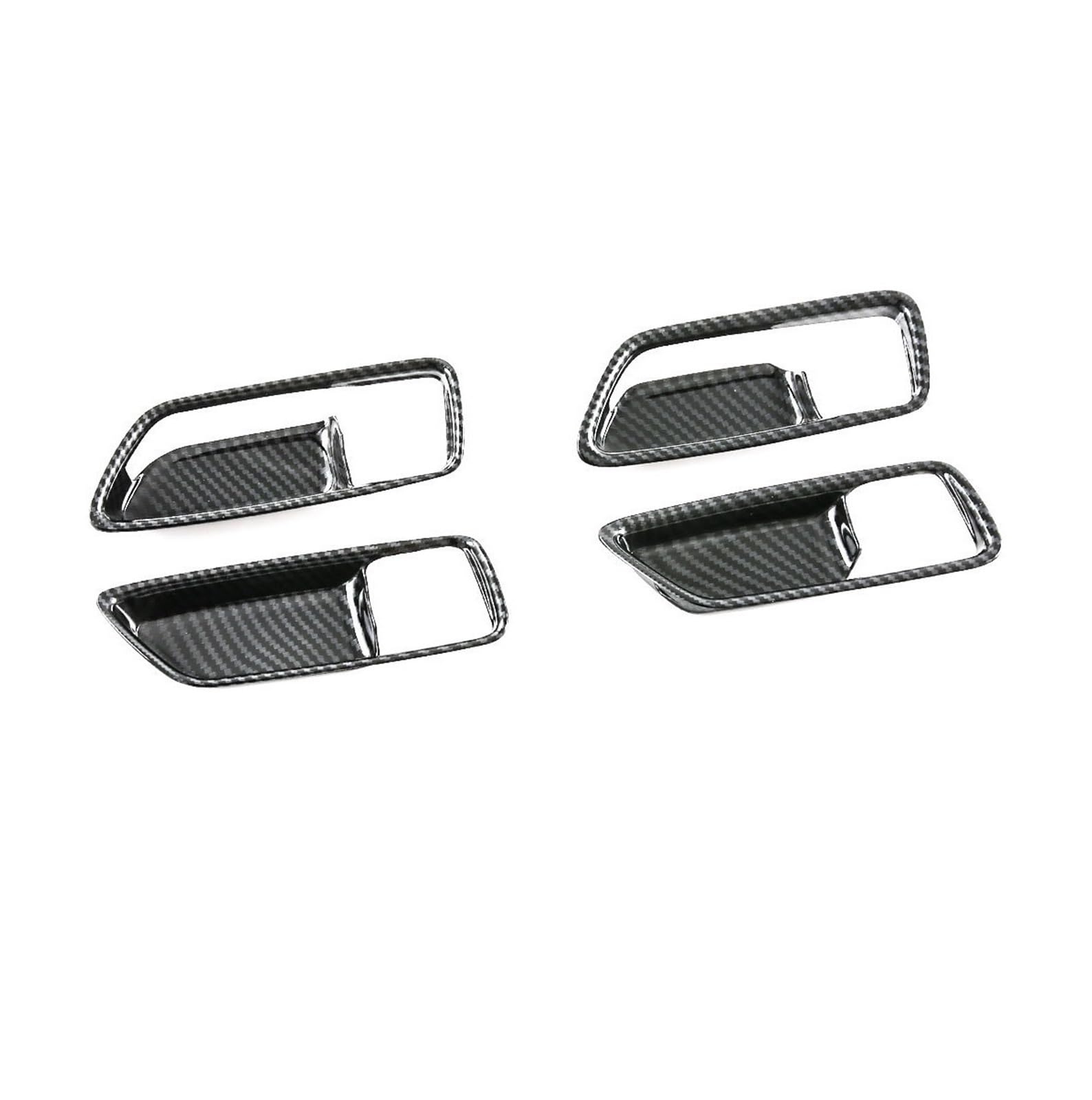 QBKGMEWCA Cross Gearshift Surround Glass Switch Compatible for Corolla 26 Models Fielder Interior Modification(Type6 4pcs)