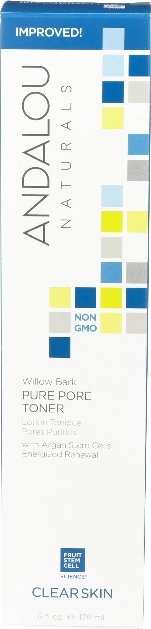 Andalou Naturals Willow Bark Pure Pore Toner, 6 Ounces