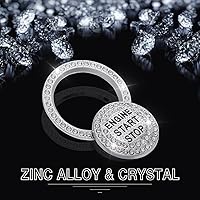 Vista 5 de 1797 Cubiertas de botón de arranque del motor para Toyota Accesorios Bling RAV4 Camry Corolla Highlander 4Runner C-HR Adhesivos