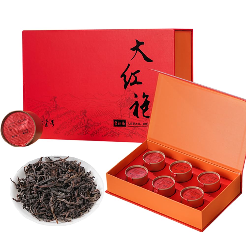 Amazon.co.jp: 大红袍 烏龍茶 茶葉 濃い茶色で豊かな香り フレッシュで